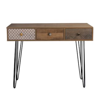 An Image of Casablanca Desk Brown