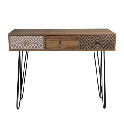 An Image of Casablanca Desk Brown