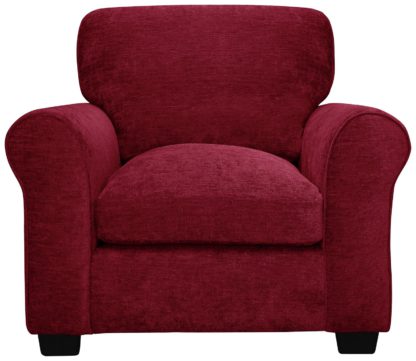 An Image of Argos Home Tammy Fabric Armchair - Teal