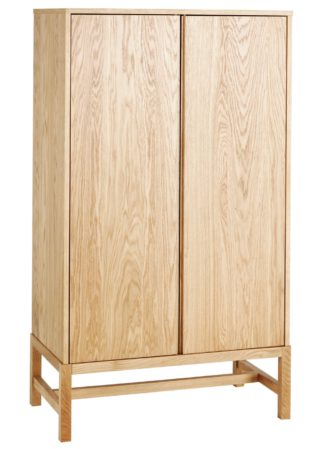 An Image of Habitat Drio 2 Door Oak Cupboard