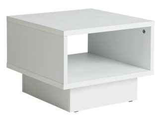 An Image of Habitat Cubes End Table - White