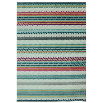 An Image of Asiatic Skye Striped Rectangle Rug - 160x240cm