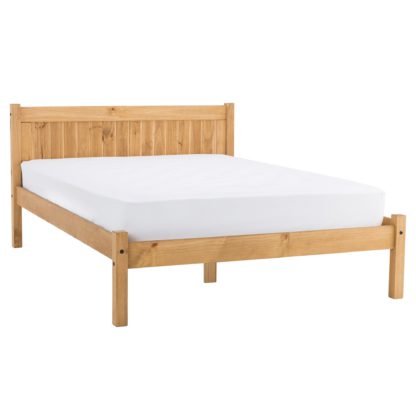 An Image of Maya Bed Frame Brown