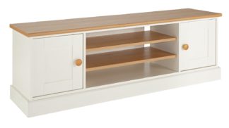 An Image of Habitat Winchester TV Unit - White