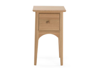 An Image of Heal's Blythe Compact Bedside Table Oak