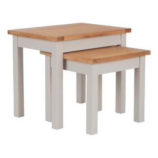 An Image of Bromley Grey Nest of Tables Grey