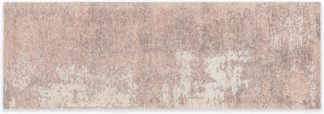 An Image of Genna Jacquard Runner 66 x 200 cm, Pink