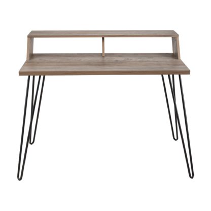 An Image of Bea Grey Smart Desk Grey