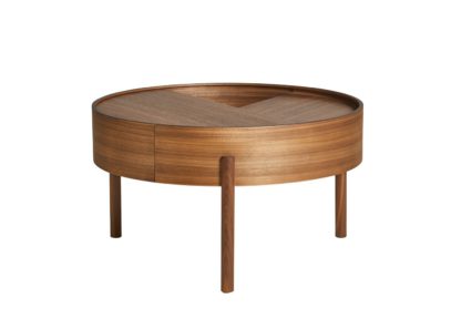 An Image of Woud Arc Coffee Table Oak