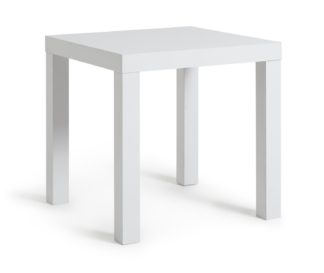 An Image of Habitat End Table - White