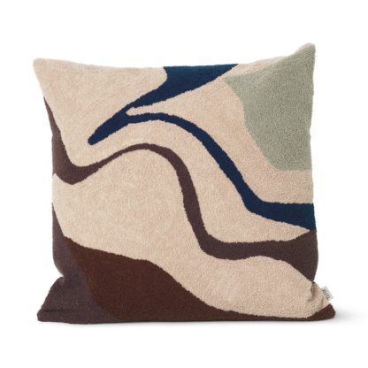 An Image of ferm LIVING Vista Cushion Off White