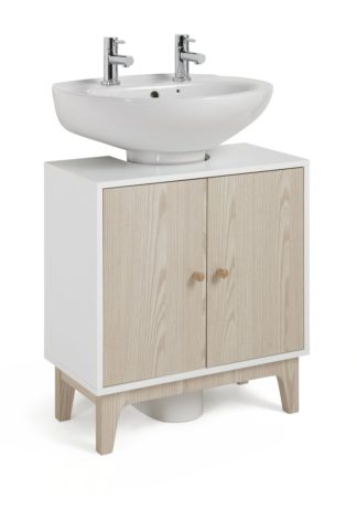 An Image of Argos Home Apartment Under Sink Unit - Two Tone