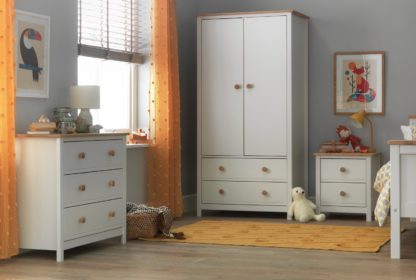 An Image of Argos Home Brooklyn 3 Piece Package - White and Oak