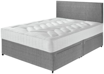 An Image of Argos Home Elmdon Deep Ortho 4 Drawer Divan Bed - Kingsize