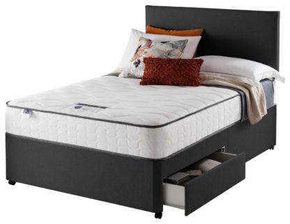 An Image of Silentnight Middleton 800 PKT Comfort 2DRW Ccoal King Size