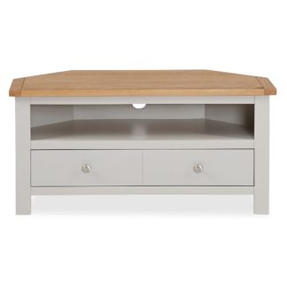 An Image of Bromley Grey Corner TV Stand Grey