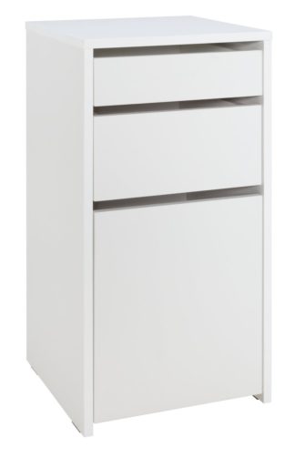 An Image of Habitat Pepper 2 Drawer Filing Cabinet - White