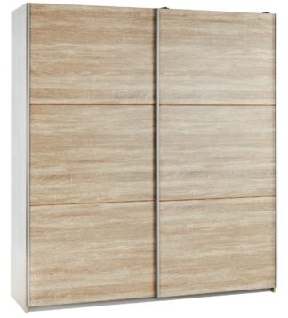 An Image of Habitat Holsted Large Wardrobe - Oak Effect