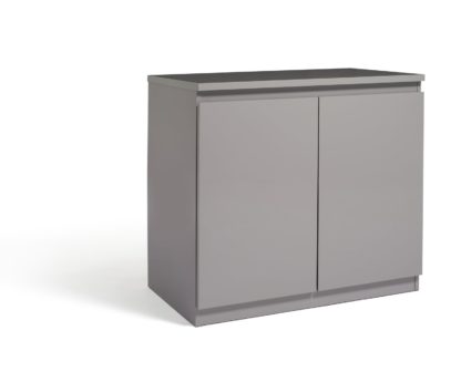 An Image of Habitat Jenson 2 Door Sideboard - Grey