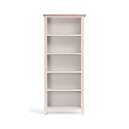 An Image of Richmond Tall Bookcase - Grey Grey