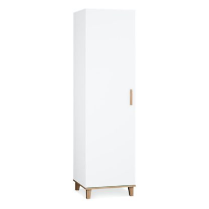 An Image of Silver Cross Brighton Westport Wardrobe - White