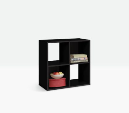 An Image of Habitat Squares 4 Cube Storage Unit - White