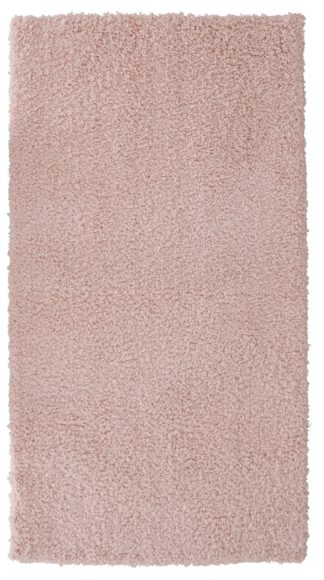 An Image of Habitat Cosy Shaggy Rug - 160x230cm - Pale Pink