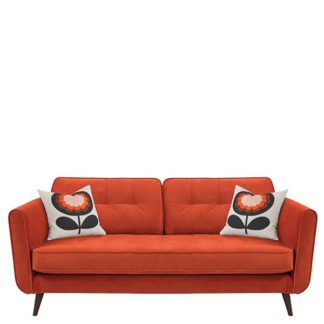 An Image of Orla Kiely Ivy Large Sofa