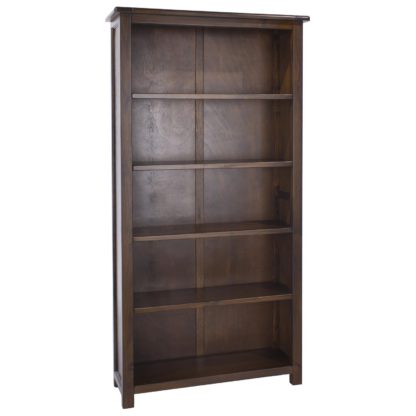 An Image of Boston Tall Bookcase Brown