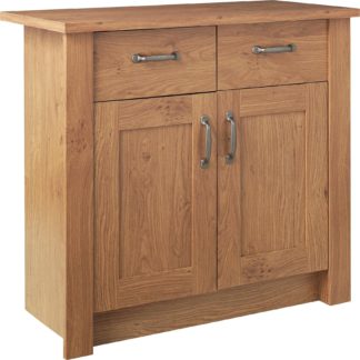 An Image of Argos Home Ohio 2 Door 2 Drawer Sideboard - Oak Effect