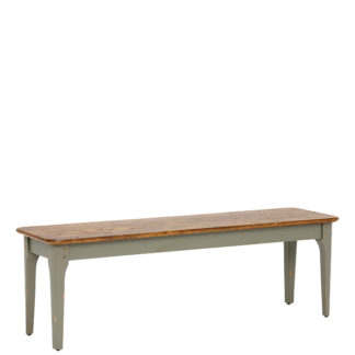 An Image of Maison Bench Albany And Moss Grey