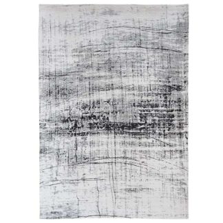 An Image of Mad Men Griff Rug Metro Black and White