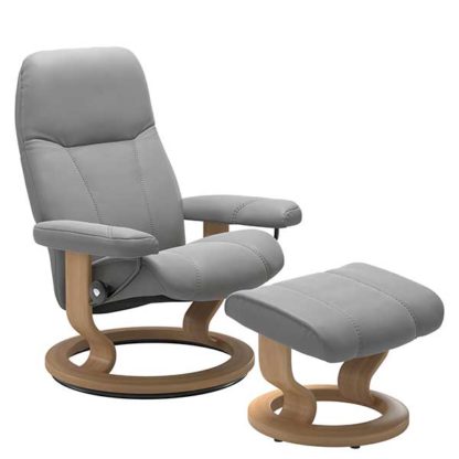 An Image of Consul Large Classic Chair and Stool Quickship