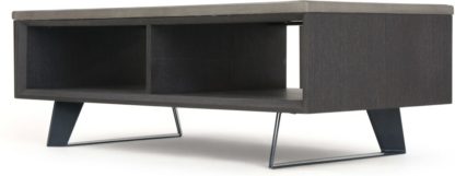 10038642ed5fa3866992303c3d4527c61808c545aeb57c3f16a20d18f4fc4b81.jpg An Image of Boone Coffee Table With Storage, Concrete resin top