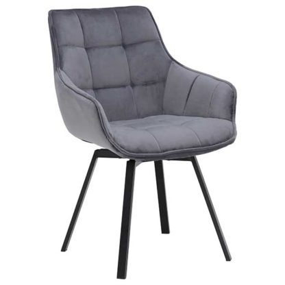 An Image of Jasper Dining Chair Grey