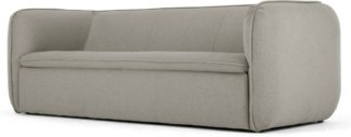 An Image of Berko 3 Seater Sofa, Manhattan Grey