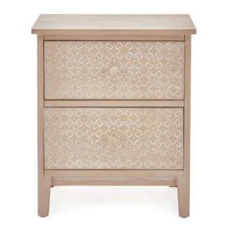 An Image of Ivy Bedside Table Brown