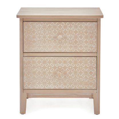 An Image of Ivy Bedside Table Brown