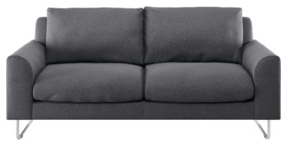 An Image of Habitat Lyle 2 Seater Fabric Sofa - Teal