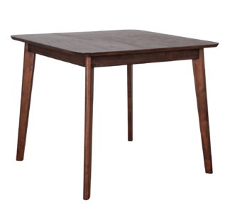 An Image of Habitat Skandi Walnut Veneer 4 Seater Dining Table