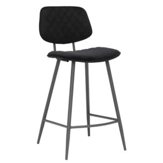 An Image of Archer Bar Stool Black