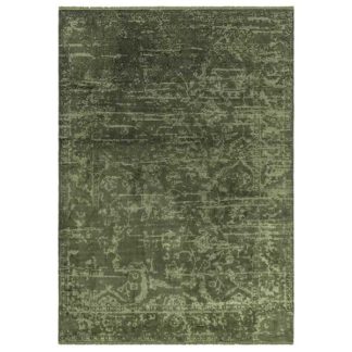 An Image of Zadana Abstract Rug Green