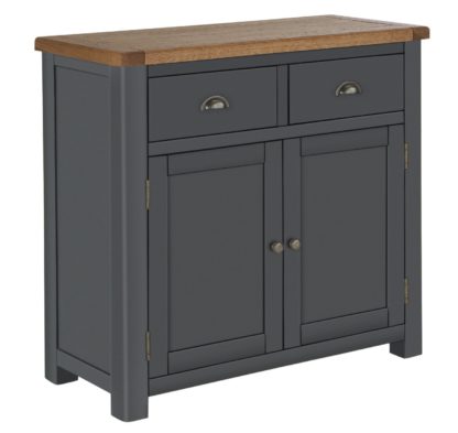 An Image of Habitat 2 Door 2 Drawer Sideboard - Grey