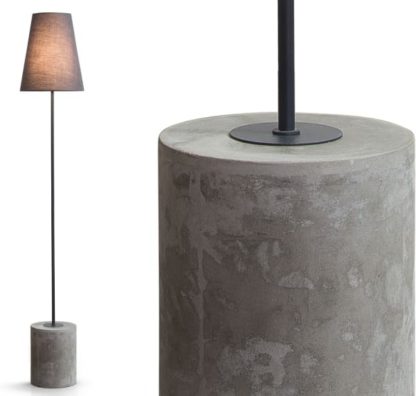 An Image of Ira Floor Lamp, Harrier Grey