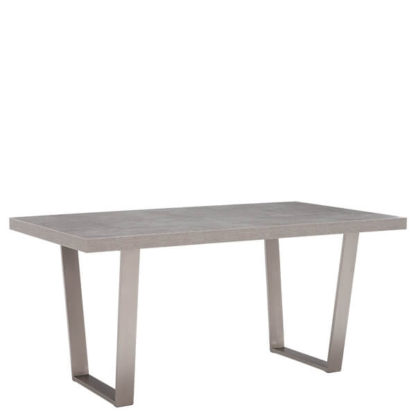 An Image of Halmstad Dining Table Concrete