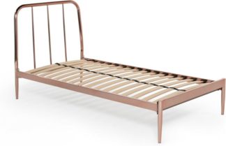 An Image of Alana single bed, copper