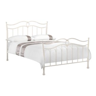 An Image of Katrina White Bedstead White