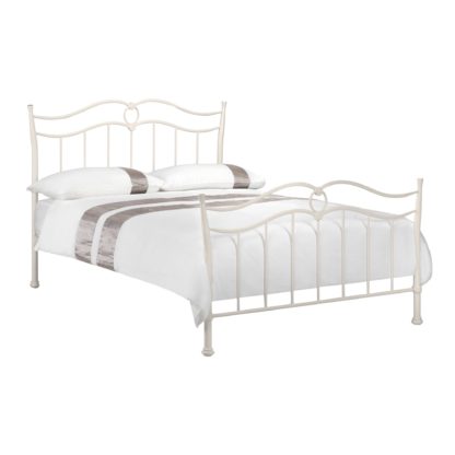 2627eaf693b85ab3eca3a17370f110e0eecf399c95d1c1cccaa5c6265056ece6.jpg An Image of Katrina White Bedstead White