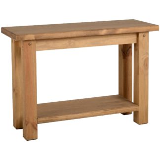 An Image of Tortilla Console Table Natural