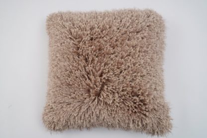 28925d61103ef5fc9b9975474c1af92ca5af61f74f5b79001044099a66831e26.jpg An Image of Argos Home Eyelash Luxe Cushion - Champagne